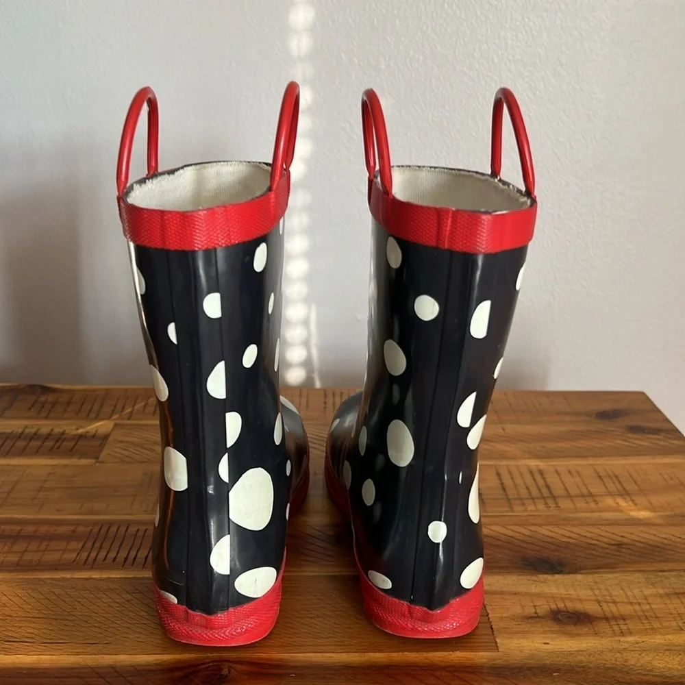 Hatley Girls Polka Dot Rain Boots